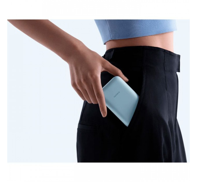 Батарея універсальна Xiaomi 10000mAh 22.5W, Integrated Cable, blue (BHR9073GL)