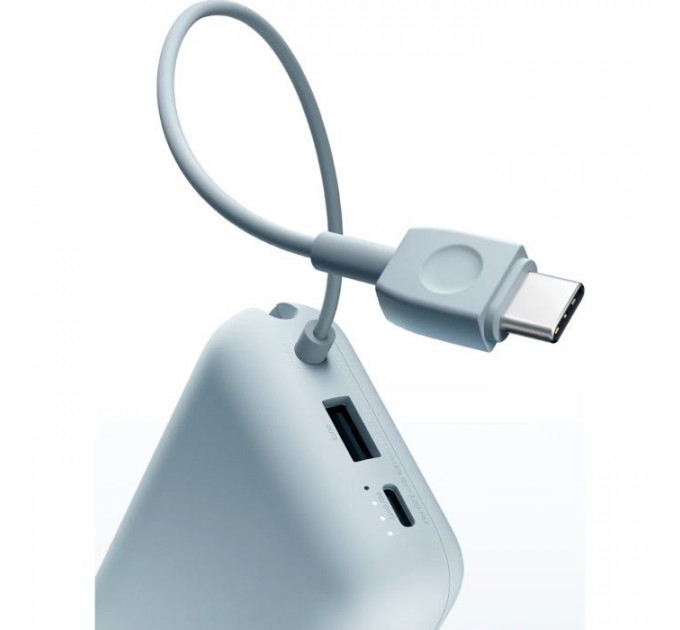 Батарея універсальна Xiaomi 10000mAh 22.5W, Integrated Cable, blue (BHR9073GL)