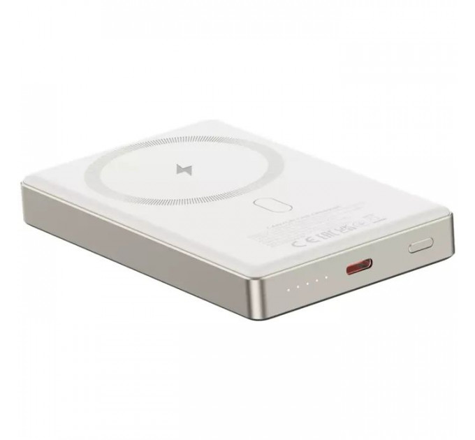 Батарея универсальная Canyon 10000mAh OnPower 510 slim Magsafe PD/20W Beige (CNS-CPB510BE)