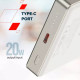 Батарея универсальная Canyon 10000mAh OnPower 510 slim Magsafe PD/20W Beige (CNS-CPB510BE)