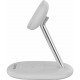 Зарядное устройство Canyon Wireless Charger WCS-205 15W Qi2 2in1 White (CNS-WCS205W)