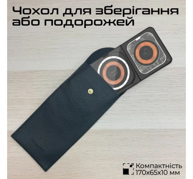 Зарядний пристрій Promate auraslate-trio