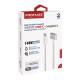 Дата кабель USB-C to MagSafe 3 white Promate (magcord-140pd.white)