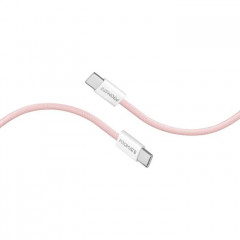 Дата кабель USB-C to USB-C 1.2m Promate (ecoline-cc120.pink)