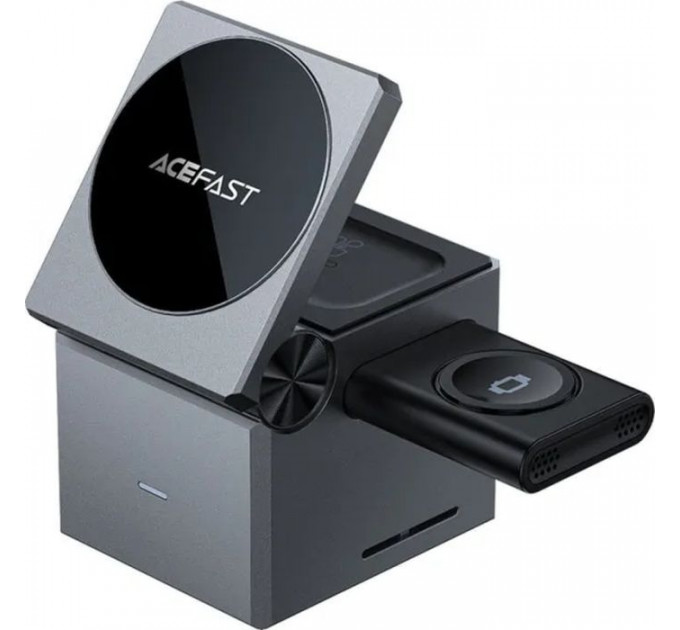 Зарядное устройство для Acefast Wireless QI 3in1 15W E18 Rubik/'/'s (6974316282884)