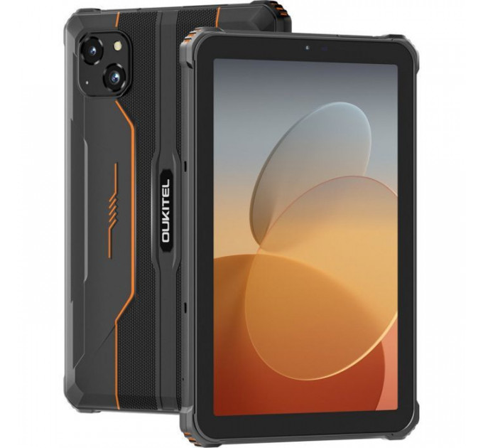 Планшет OUKITEL RT3 pro 8\" 4\/128GB NFC LTE Black-Orange (6931940767187)