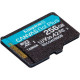 Карта памяти Kingston 256GB microSDXC 10 UHS-I U3 V30 A2 Canvas Go Plus G4 (SDCG4\/256GBSP)