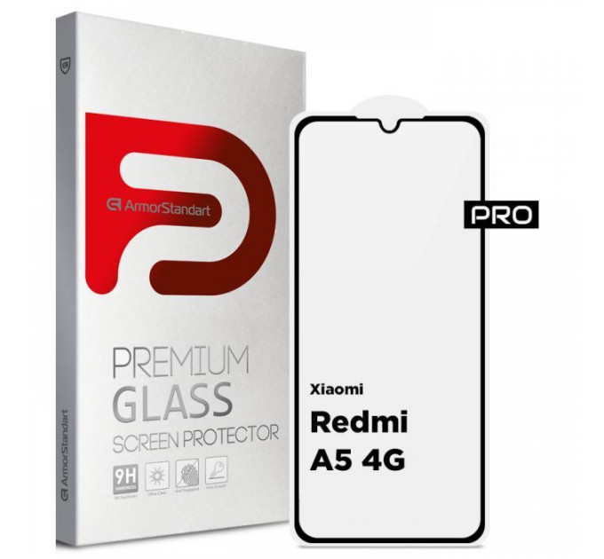 Стекло защитное Armorstandart Pro Xiaomi Redmi A5 4G \/ Poco C71 4G Black (ARM84705)