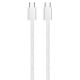 Дата кабель USB-C to USB-C 2.0m (braided cotton) (PD Fast Charging 60W) 3.0А grey ColorWay (CW-CBPDCC068-GR)