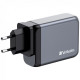 Зарядний пристрій Verbatim GaN 100 W 4 ports (2xUSB-C-100 W,USB-C 65 W \/USB-A -3.0) (32202)