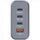 Зарядний пристрій Verbatim GaN 140 W 4 ports (2xUSB-C-140 W,USB-C 20 W \/USB-A -3.0) (32203)