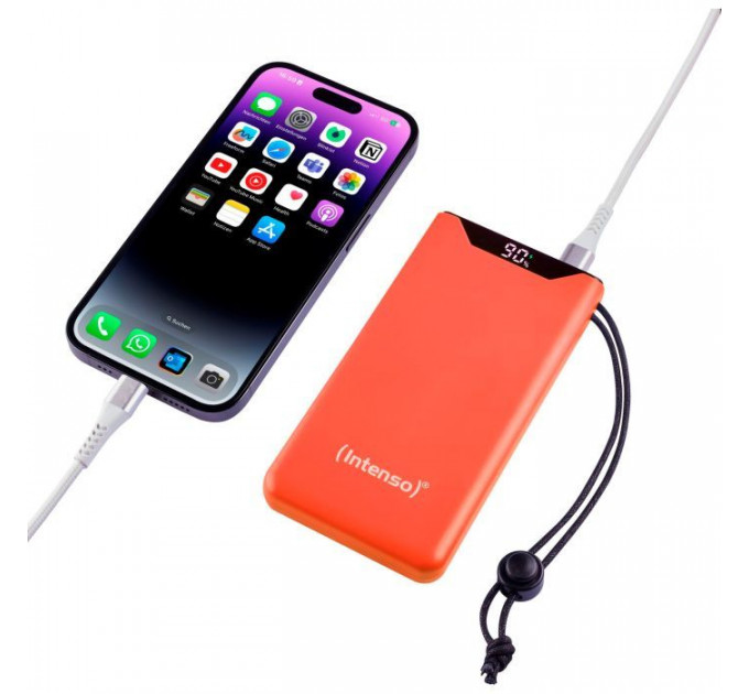 Батарея універсальна Intenso F10000 10000mAh QC3.0 orange (7332038)