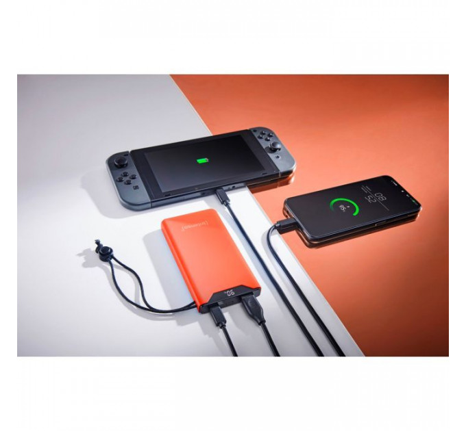 Батарея універсальна Intenso F10000 10000mAh QC3.0 orange (7332038)