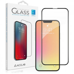 Скло захисне ACCLAB Full Glue ESD Apple Iphone 13\/13 Pro Black (1283126542527)