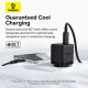 Зарядний пристрій Baseus Palm Fast Charger 1C 20W + Cable 1.0m Type-C 60W black (P10111602113-01)