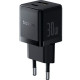 Зарядний пристрій Baseus Palm Fast Charger C+U 30W cluster black (P1011160A113-00)