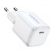 Зарядний пристрій Ugreen CD319 Nexode Mini USB-C PD30W GaN White (15326)
