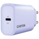 Зарядний пристрій Canyon 30CL OnCharge USB-C PD30W Purple (CNE-CHA30CLPU)