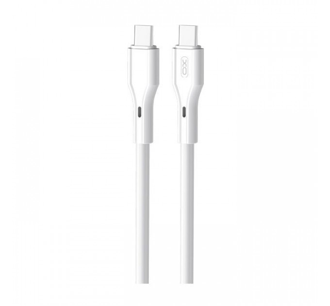 Дата кабель USB-C to USB-C 1.0m 60W Rock XO (NBQ231B_White)