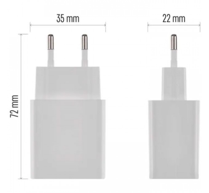 Зарядний пристрій EMOS V01B10 USB-A 10W (V01B10)