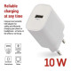 Зарядний пристрій EMOS V01B10 USB-A 10W (V01B10)