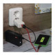 Зарядний пристрій EMOS V04G45 1xUSB-A + 1xUSB-C PD20W GaN (V04G45)