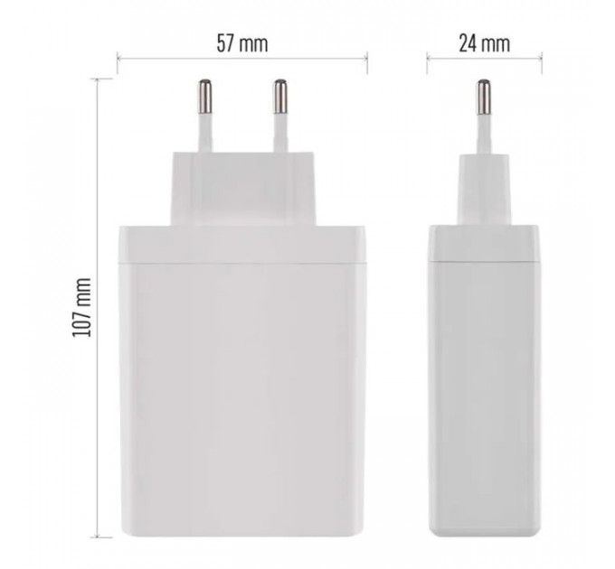 Зарядное устройство EMOS V06G120 1xUSB-A+3xUSB-C PD120W GaN (V06G120)