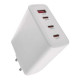 Зарядний пристрій EMOS V06G120 1xUSB-A + 3xUSB-C PD120W GaN (V06G120)