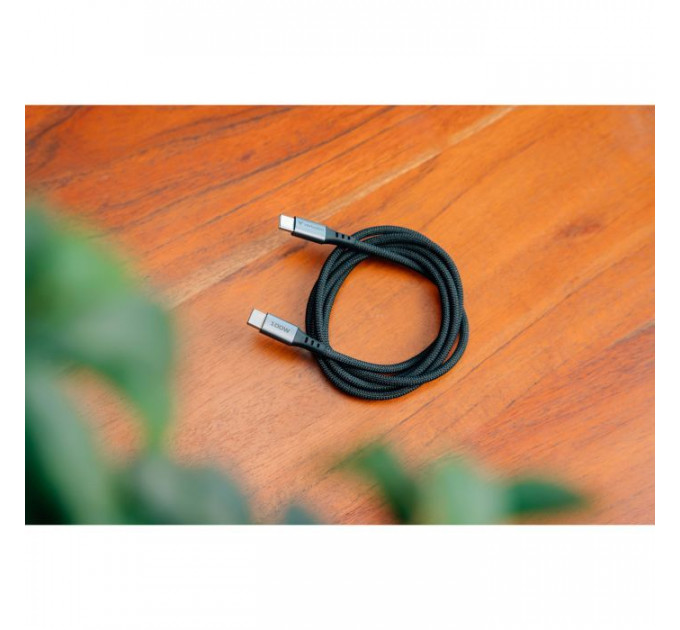 Дата кабель USB-C to USB-C 1.2m 100W black Verbatim (31846)