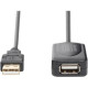 Дата кабель USB 2.0 AM\/AF 5.0 m active Digitus (DA-70130-4)