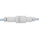 Дата кабель USB-C + USB A to USB-C 1.36m Coiled Aviator blue Keychron (CAB19_KEYCHRON)