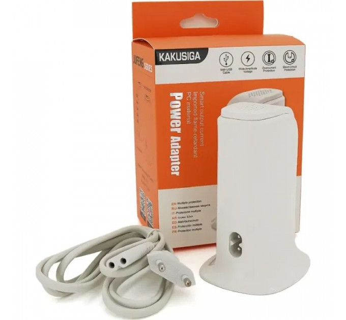 Зарядное устройство для iKAKU KSC-741 Desktop 5xUSB 5V 2.4A 12W White (KSC-741-Wh)