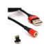 Дата кабель USB 2.0 AM to Lightning 1.0m magnetic 3.1A black PZX (V133-B)