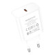 Зарядний пристрій BOROFONE BA71A USB-C PD20W white (6974443387964)