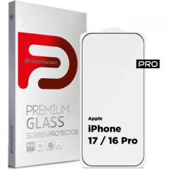 Скло захисне Armorstandart Pro Apple iPhone 17 \/ 16 Pro (ARM86210)