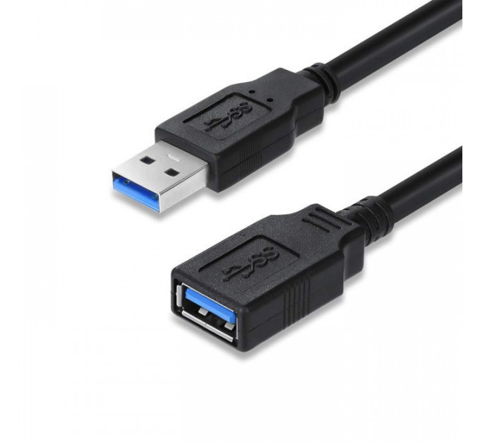 Дата кабель USB 3.0 AM\/AF 1.8m black ColorWay (CW-CBUF075-BK)