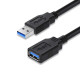 Дата кабель USB 3.0 AM\/AF 1.8m black ColorWay (CW-CBUF075-BK)