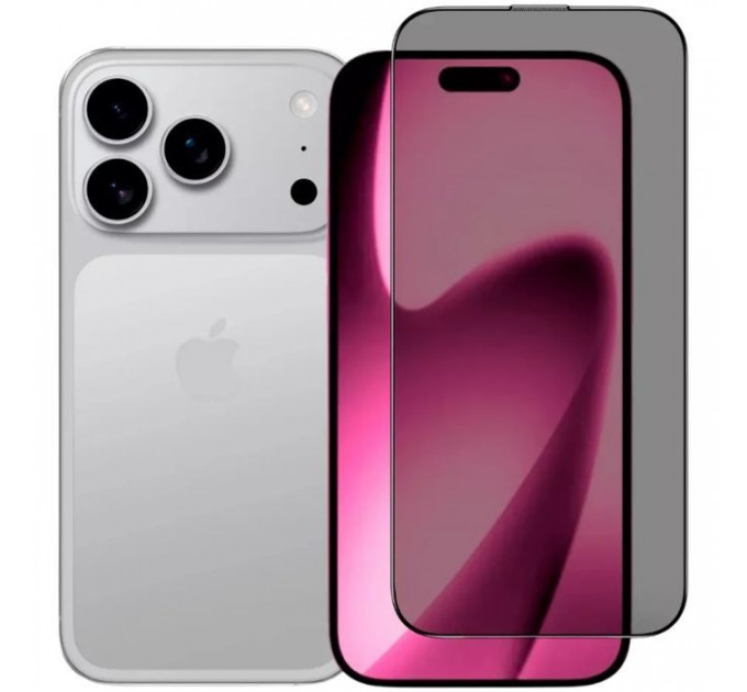 Скло захисне iLera DeLuxe Incognito Glass iPhone 17 Pro (ILINDL17PR)
