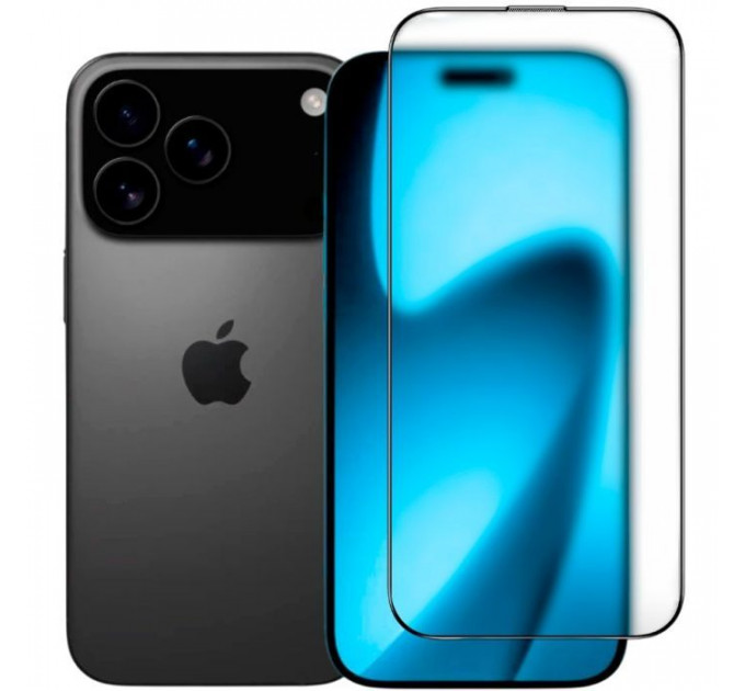 Стекло защитное iLera FrostedGlass 2.0 iPhone 17 Pro Max (ILFRGL17PRMX)