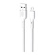 Дата кабель USB 2.0 AM to Micro 5P 1.0m white XO (NB230_M_White)