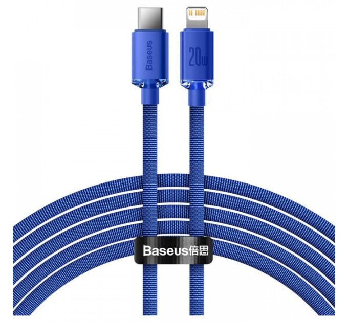 Дата кабель USB-C to Lightning 2.0m 20W blue Baseus (CAJY000303)