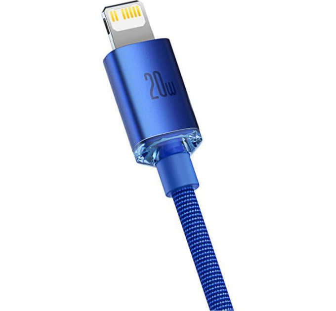 Дата кабель USB-C to Lightning 2.0m 20W blue Baseus (CAJY000303)