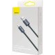 Дата кабель USB 2.0 AM to Lightning 2.0m 2.4A black Baseus (CAJY000101)