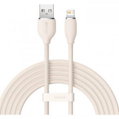Дата кабель USB 2.0 AM to Lightning 2.0m 2.4A pink Baseus (CAGD000104)