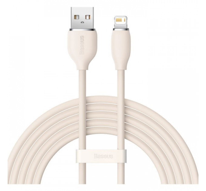 Дата кабель USB 2.0 AM to Lightning 2.0m 2.4A pink Baseus (CAGD000104)
