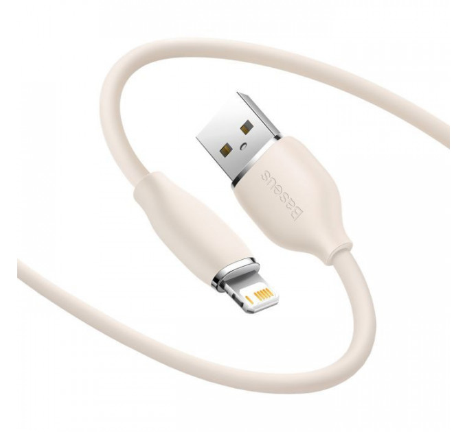 Дата кабель USB 2.0 AM to Lightning 2.0m 2.4A pink Baseus (CAGD000104)