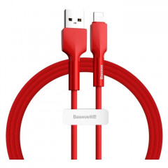 Дата кабель USB 2.0 AM to Lightning 1.0m red Baseus (CALGJ-09)