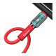 Дата кабель USB 2.0 AM to Lightning 1.0m red Baseus (CALGJ-09)