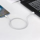 Дата кабель USB 2.0 AM to Micro 5P 1.0m 2A white Baseus (CAMYS-02)