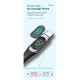 Дата кабеля USB-C to USB-C 2.0m 100W Digital Display blue Essager (ES-XCTT1-YDA03)